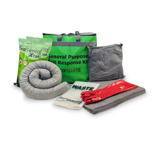 GP50 50L General Purpose Spill Kit | GP40 40L General Purpose Spill Kit | Ecospill | Spill Kits | Universal spills | non aggressive chemicals | Brisbane Sydney Melbourne Perth Canberra Australia